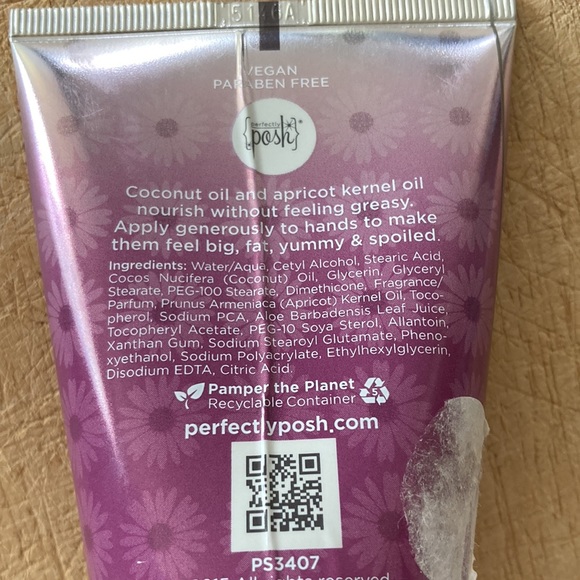 Perfectly Posh | Hottie Patottie | Big Fat Yummy Hand Creme (BFYHC) - Retired! - Picture 3 of 3